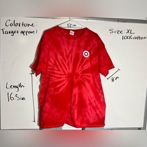 TARGET EMPLOYEE APPAREL TYE DYE T-SHIRT